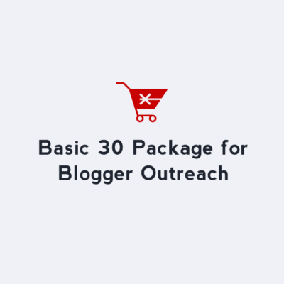 Basic Level Blogger Outreach Megrisoft Package
