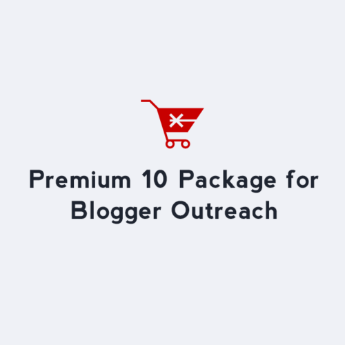 Megrisoft Blogger Outreach Moz DA 10 Premium Package Pricing