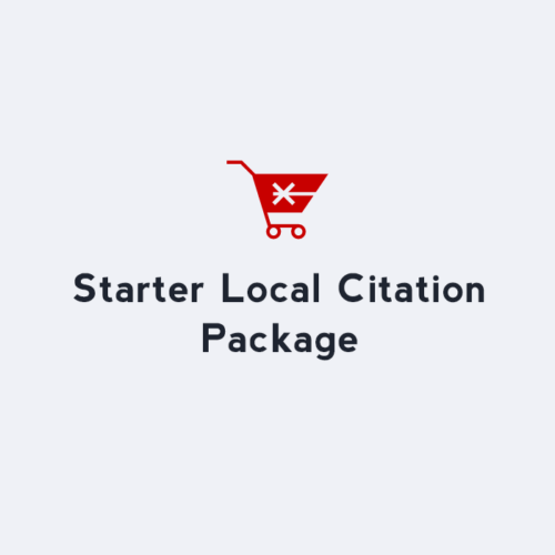 Starter Pack of Local Business Citation Listing