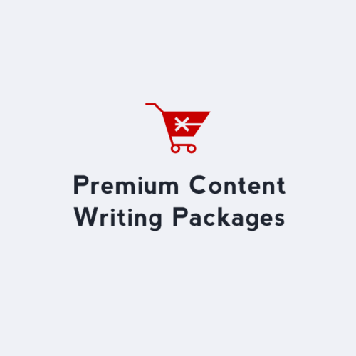 Premium Package of Content Writing